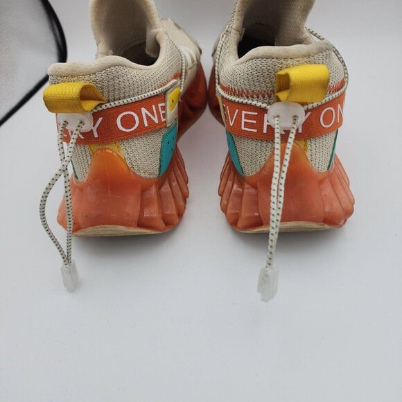 Vortex Men's Trend 43 Size US   9.5  Beige Orange Running Shoes - Picture 3 of 8